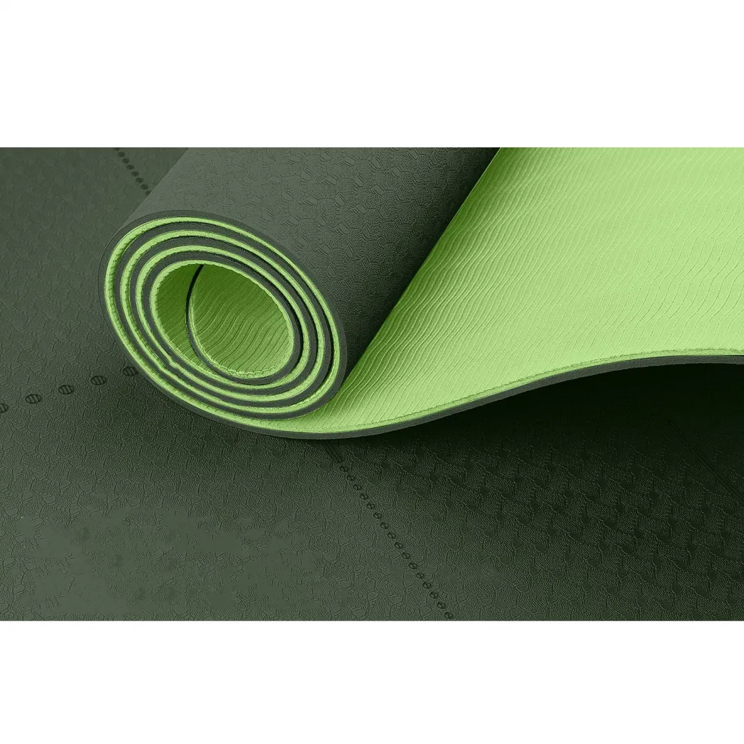 New Foaming Buy Professional Workout Eco Friendly Thick Anti Slip Rubber Mat Exercise Mat Supplier TPE Yoga Mats for Exercise