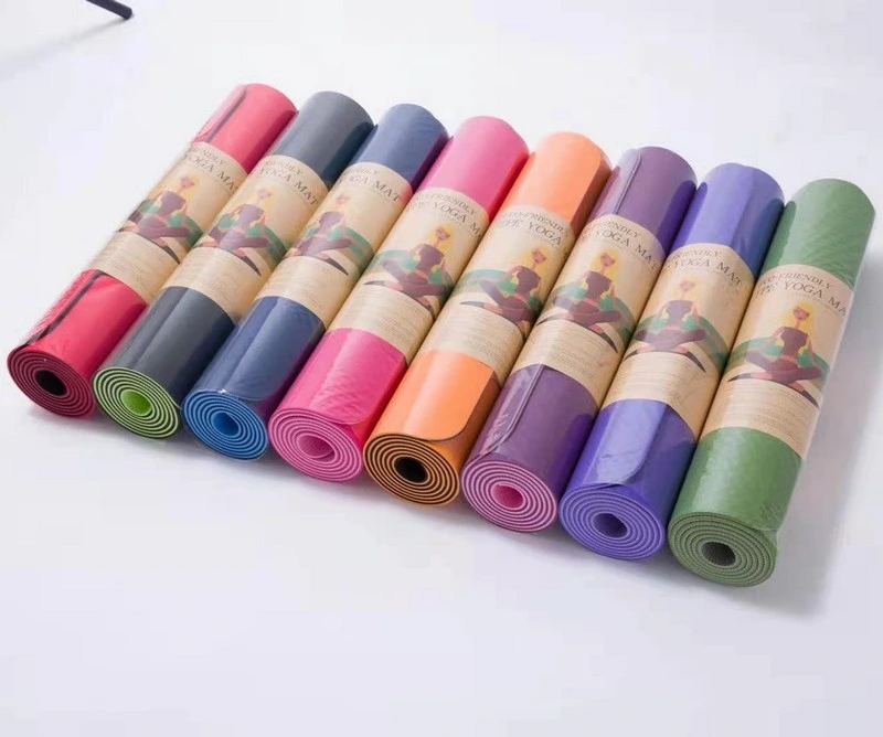 China Manufacturer Cheap Price High Density Anti Slip Washable Custom Made EVA Material Yoga Mat 6 mm 4mm