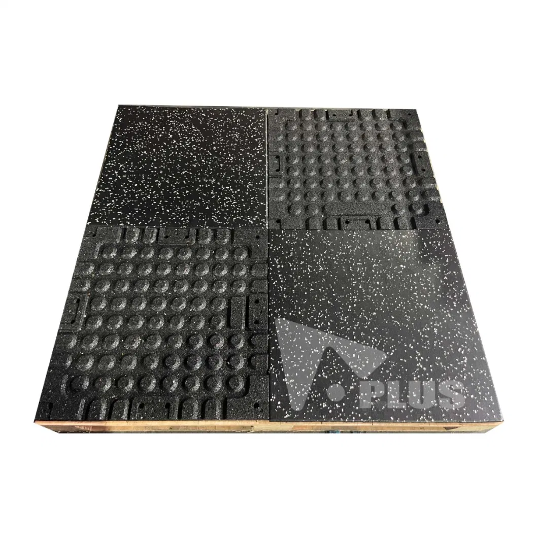 Fitness Ground Matting Floor Gym Rubber Flooring Tile Sport Soft Mat