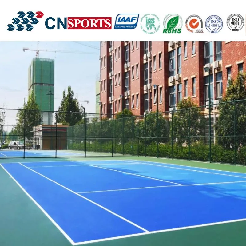 Professional Tennis Court Rubber Sports Flooring Mat/Sports Surfaces