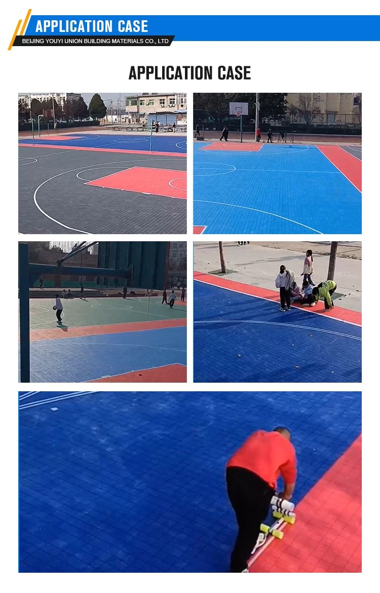 Durable Interlocking Sport Court Tiles for Outdoor Basketball and Multi-Sport Floors Premium Quality and Easy Installation