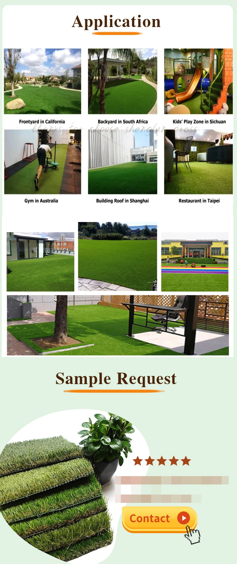 Grass Artificial Hot Sale Landscape Grass Interlocking Artificial Carpet Tiles Indoor for Kindergarten