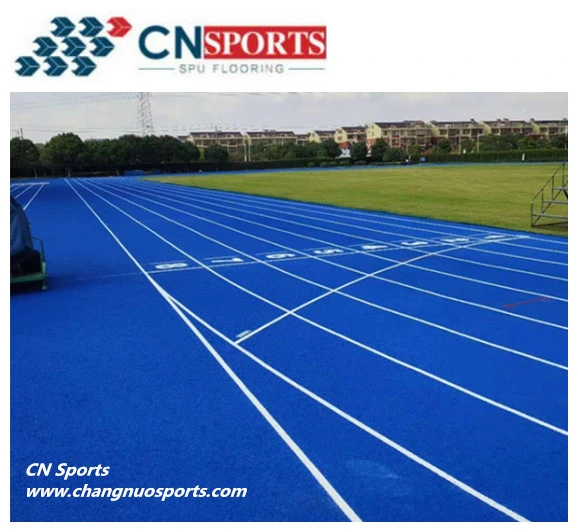 Iaaf Approved Tartan Athletic Sandwich Spraycoating Runway Track PU Rubber Sport Flooring