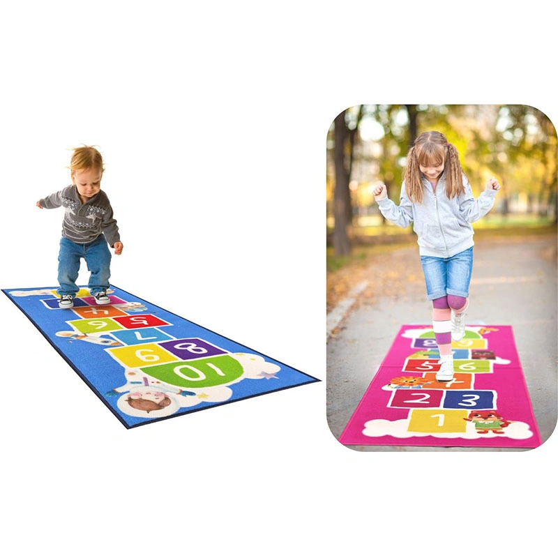 China Leading Professional Kids Baby Floor Carpet Play Mat Manufacturers Anti Slip Colorful Area Rugs