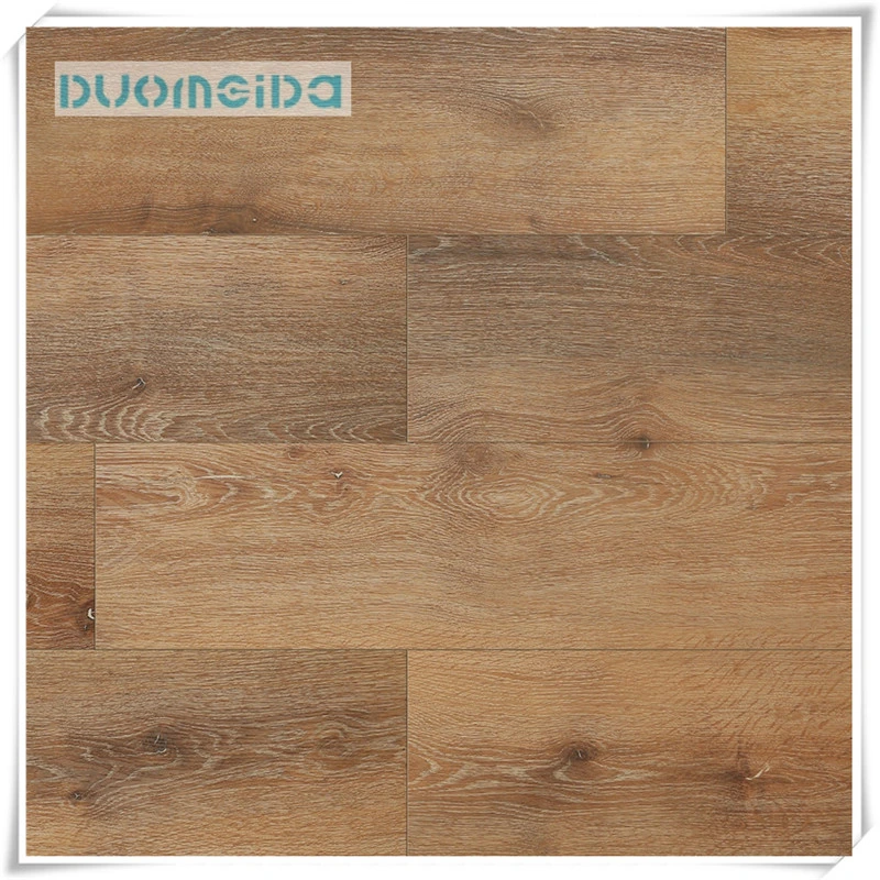 Wood Design Interlocking Kitchen Non-Slip Restaurant Spc PVC Vinyl Flooring Tiles