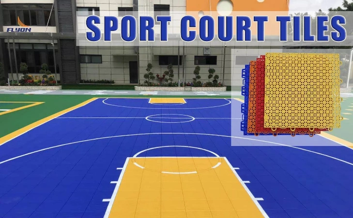 Sports Interlocking Floor Tile PP Portable Tile