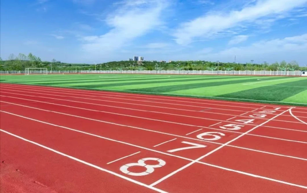 Running Track Sport Flooring Sport Surface Full Pour Athletic Runningtrack