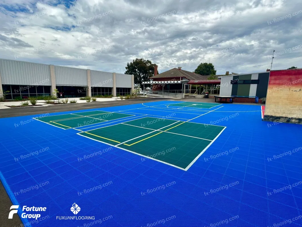 Outdoor PP Plastic Sport Floor Tiles Basketball Court Sports Flooring