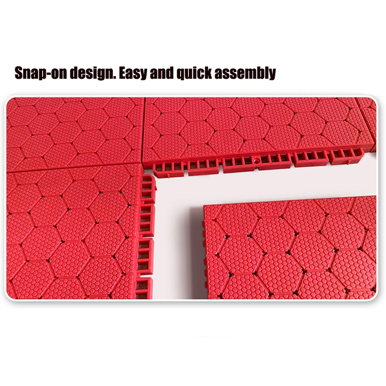 Elastic Suspended Basketball Sports Court Flooring Tiles for Sale Asf-V1