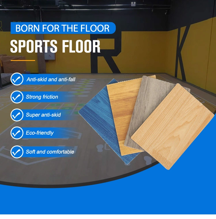 PVC Flooring Professional Sports Floor Manufacturer Indoor Basketball Court Floor