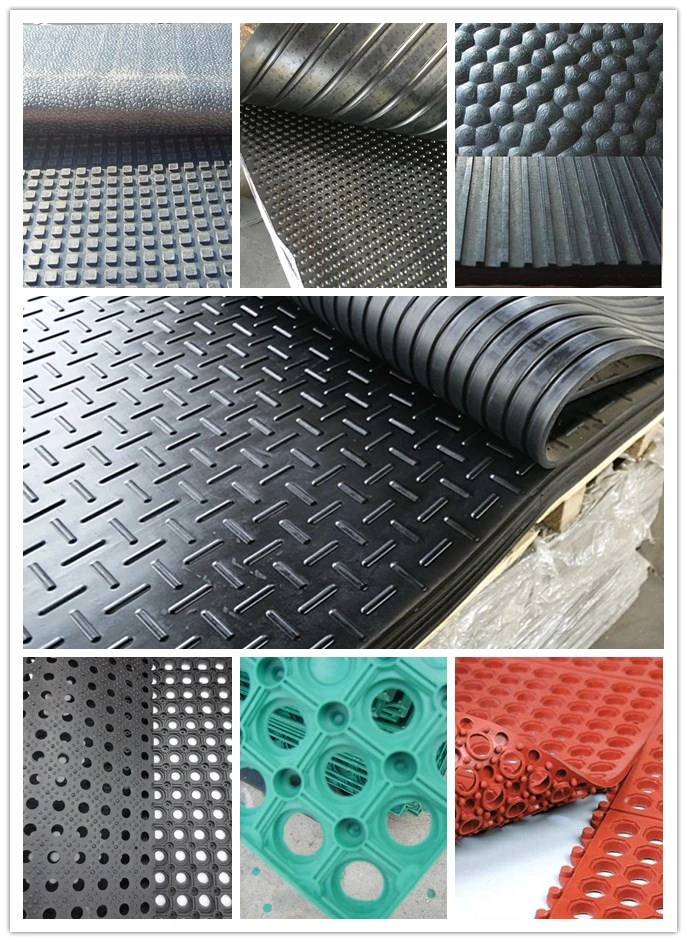 Rubber Running Track Surface Outdoor Sports Tile Flooring