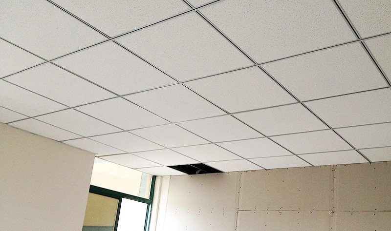 The Best PVC Gypsum Ceiling Tile for Brazil Market Size 625*625*8mm/1250*625*8mm 154# Manufacturers Supply