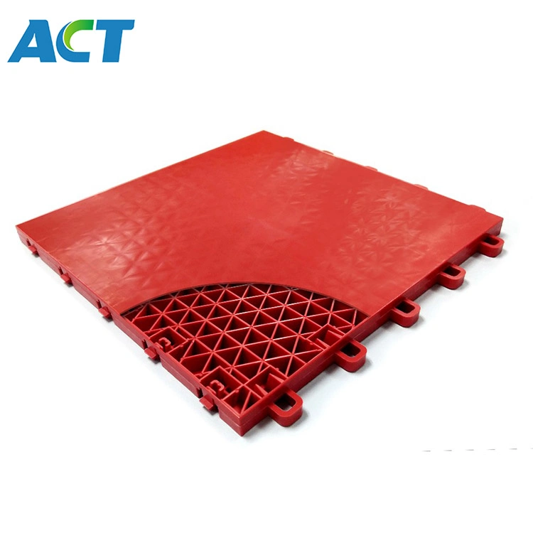 Indoor PP Flooring, Basketball Field Court Floor, Interlocking Sports Tiles for Wholesale