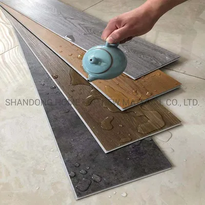 Cina Produttore plastica Luxury PVC vinile foglio 4mm legno ingegnerizzato Pavimentazione SPC per uso commerciale pavimentazione SPC