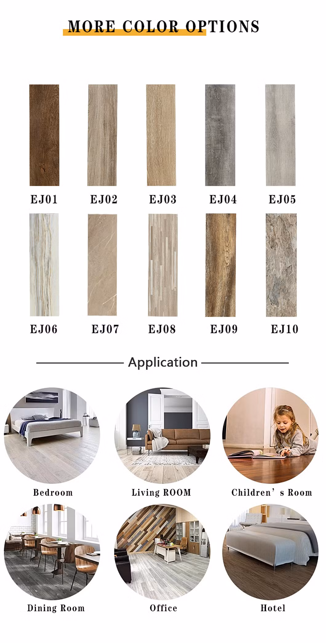 Indoor Vintage Luxury Modern Vinyl Rigid Core Spc Flooring Stone Colors Marble Grain