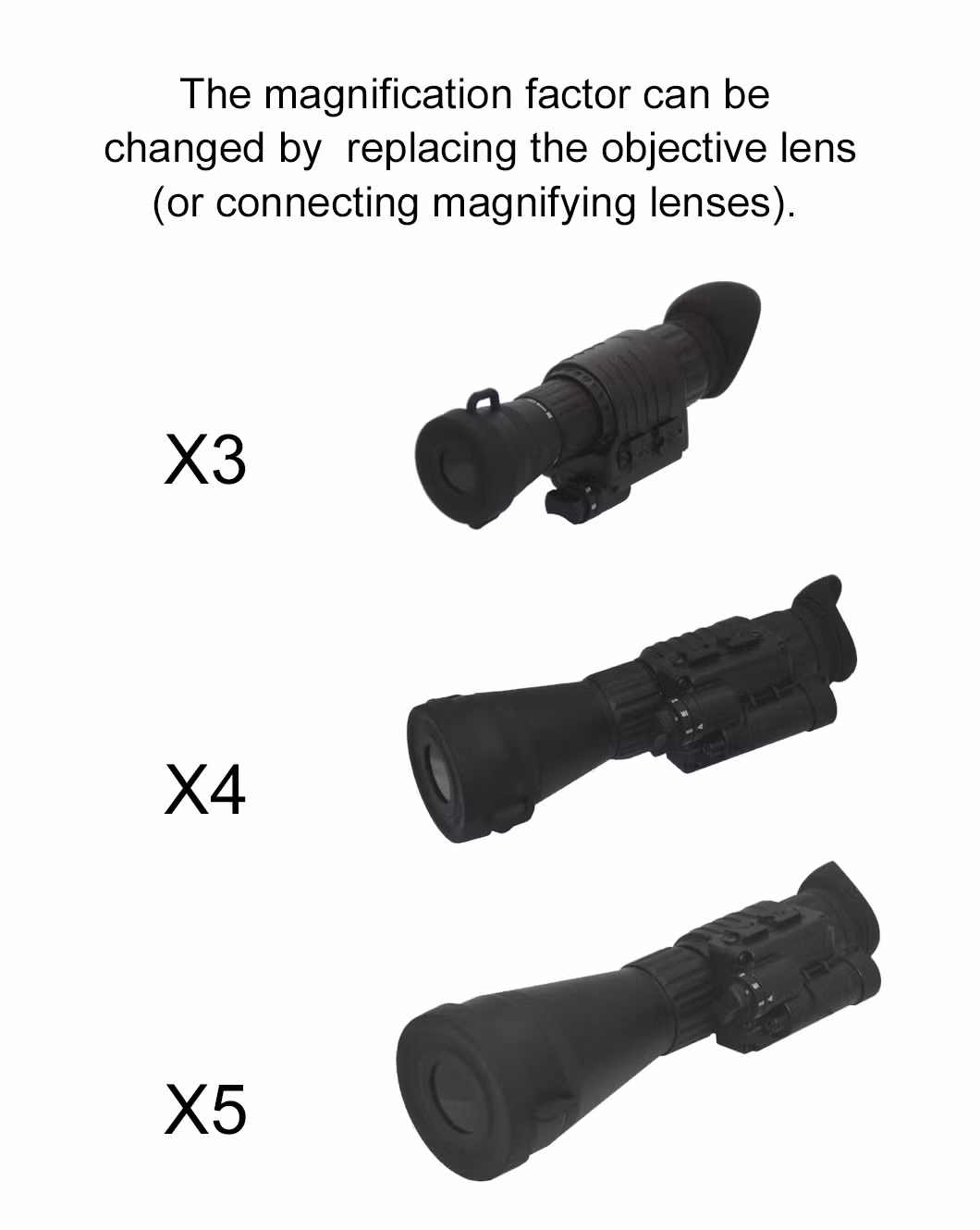 Professional Customized Tactical Hunting Infrared Night Vision Monocular
