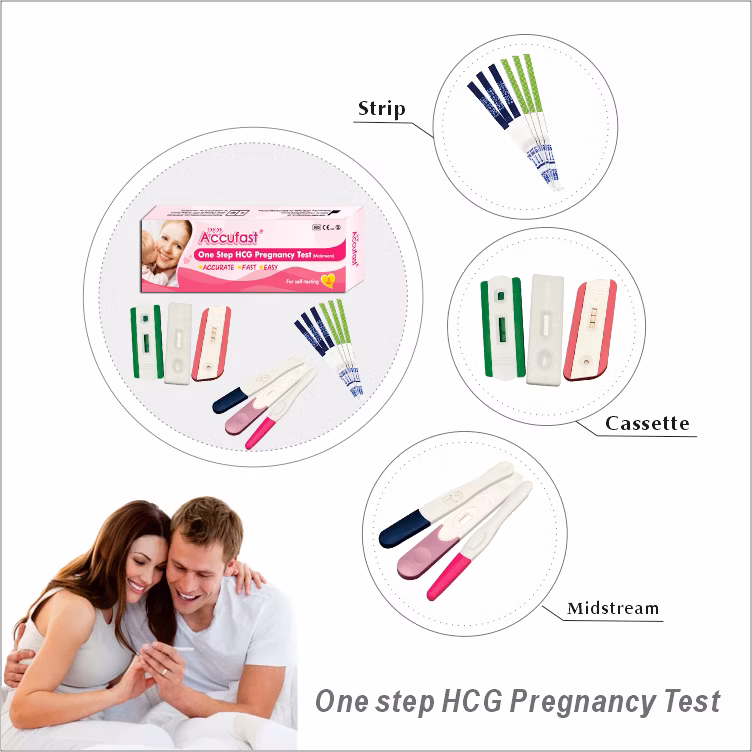 Medical-Grade Professional Accurate HCG Pregnancy Test Rapid Test Kit