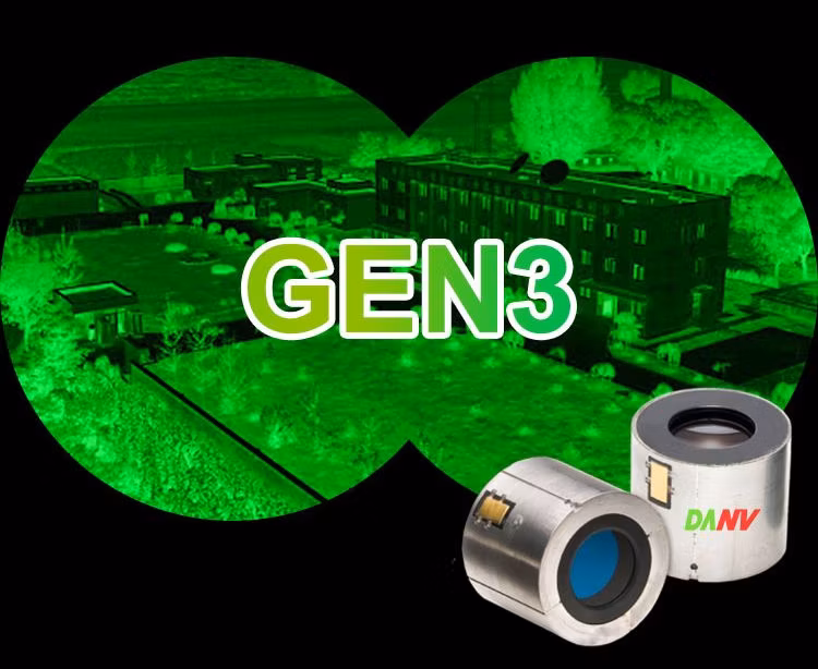 Gen 3 1400-1800 Fom 4X Magnifier Pvs7 Image Intensifier Tube for Night Vision Goggles Night Vision Binoculars