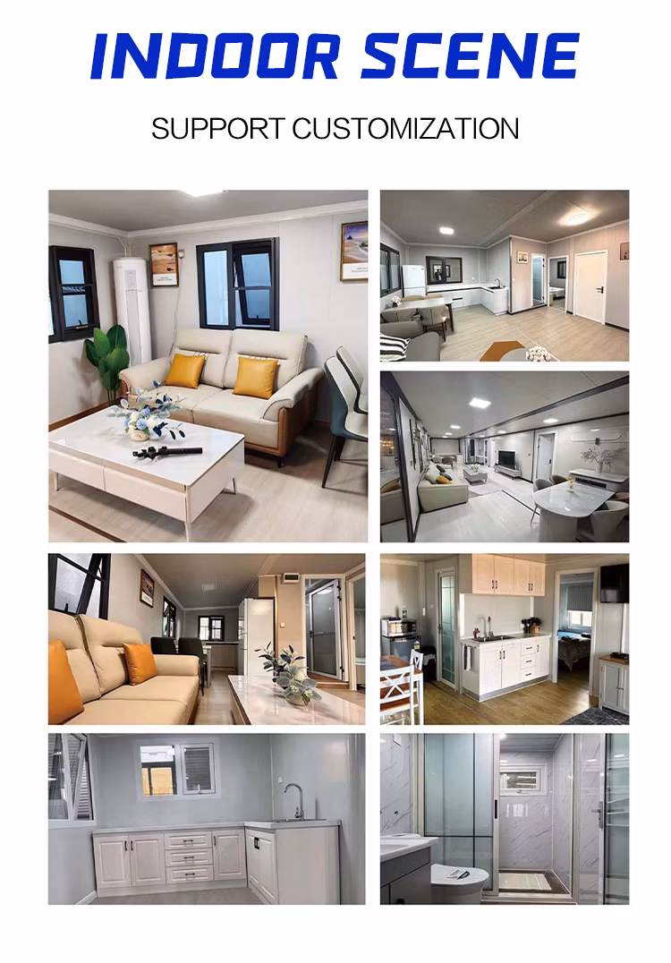 Modular Prefabricated Container Home - Customizable Tiny Home with Bathroom