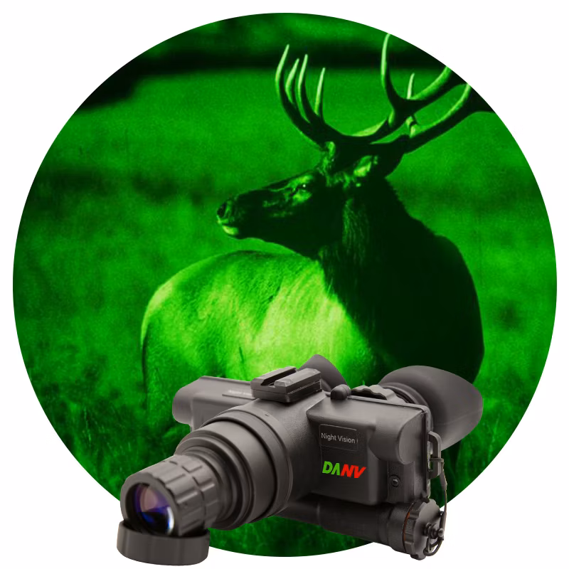 Gen 3 1400-1800 Fom 4X Magnifier Pvs7 Image Intensifier Tube for Night Vision Goggles Night Vision Binoculars