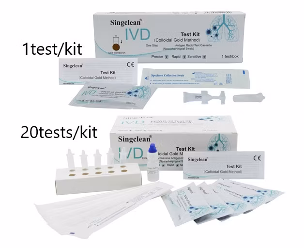 High Quality Test Rapid Test Kit &amp; Diagnostic Antibody Test Cassette