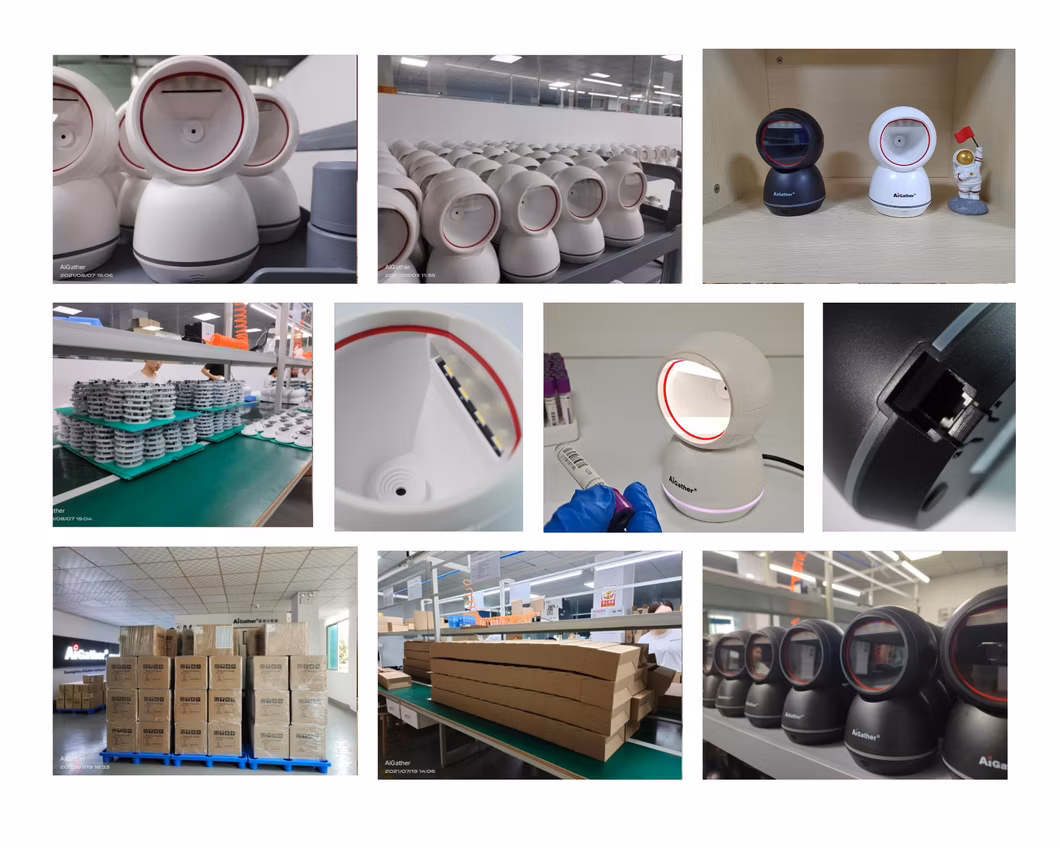 Supermarket Omnidirectional Barcode Scanning Platform Scanner 1d Laser Bar Code Reader for Supermarket POS
