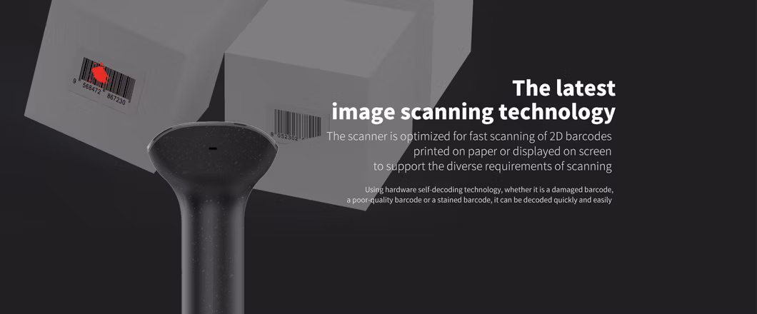 1D 2D Barcode Laser Wireless Scanner Bluetooth Scanner Barcode