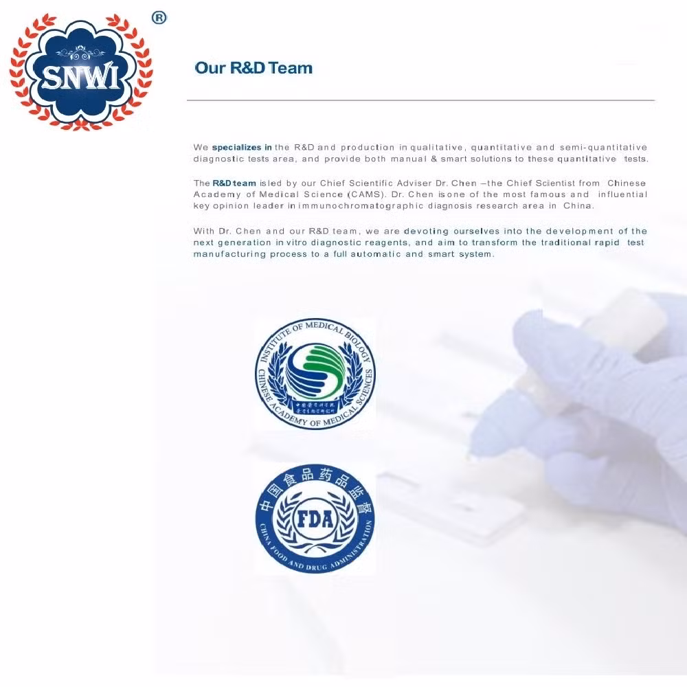 CE&ISO Approved One Step Medical Rapid Diagnostic Hepatitis B Surface AG Whole Blood/ Serum/ Plasma Hbsag Test Kit (Strip/Cassette)