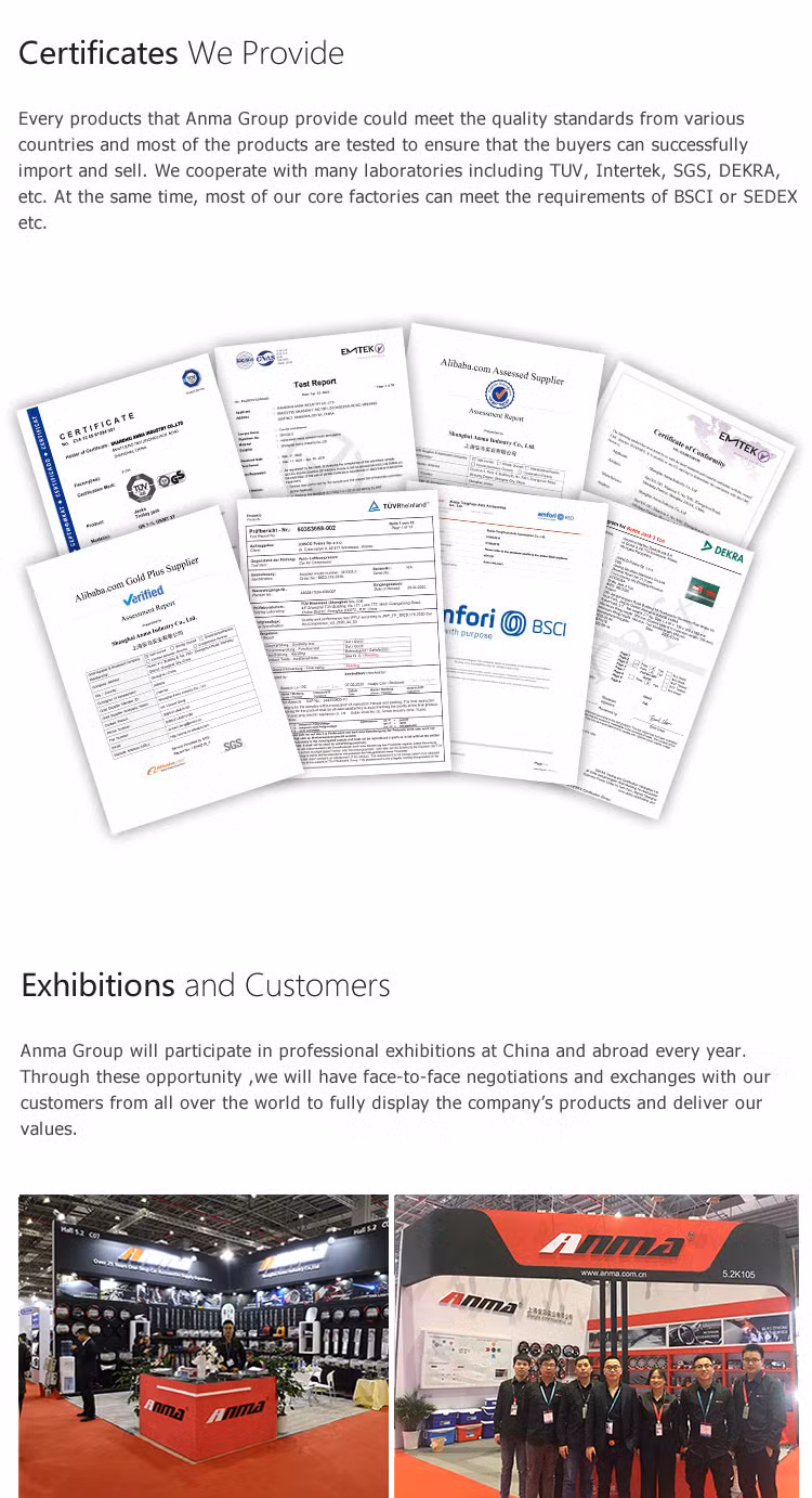 4PCS All-Weather Aluminum PVC Rubber Car Floor Mats in Red Color