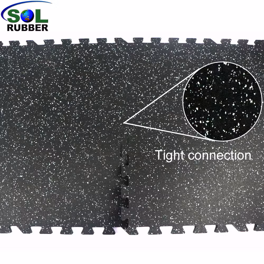 Sol Rubber EVA Gym training Mat with Rubber Top for Heavy Workout