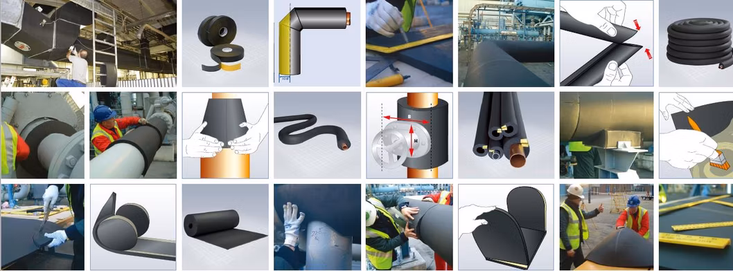 Armaflex Class 0 Excellent Quality Rubber Foam Insulation Sheet with Project Price