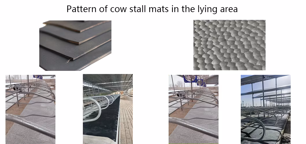 1.22X1.83m Heavy Duty Black Matting SBR Non Slip Anti Slip Horse Stall Floor Cow Stable Rubber Mat