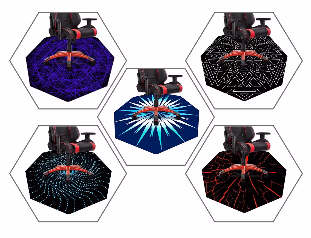 Dustproof, Scratch, Anti-Slip Floor Mat Natural Rubber Gaming Chair Floor Mat