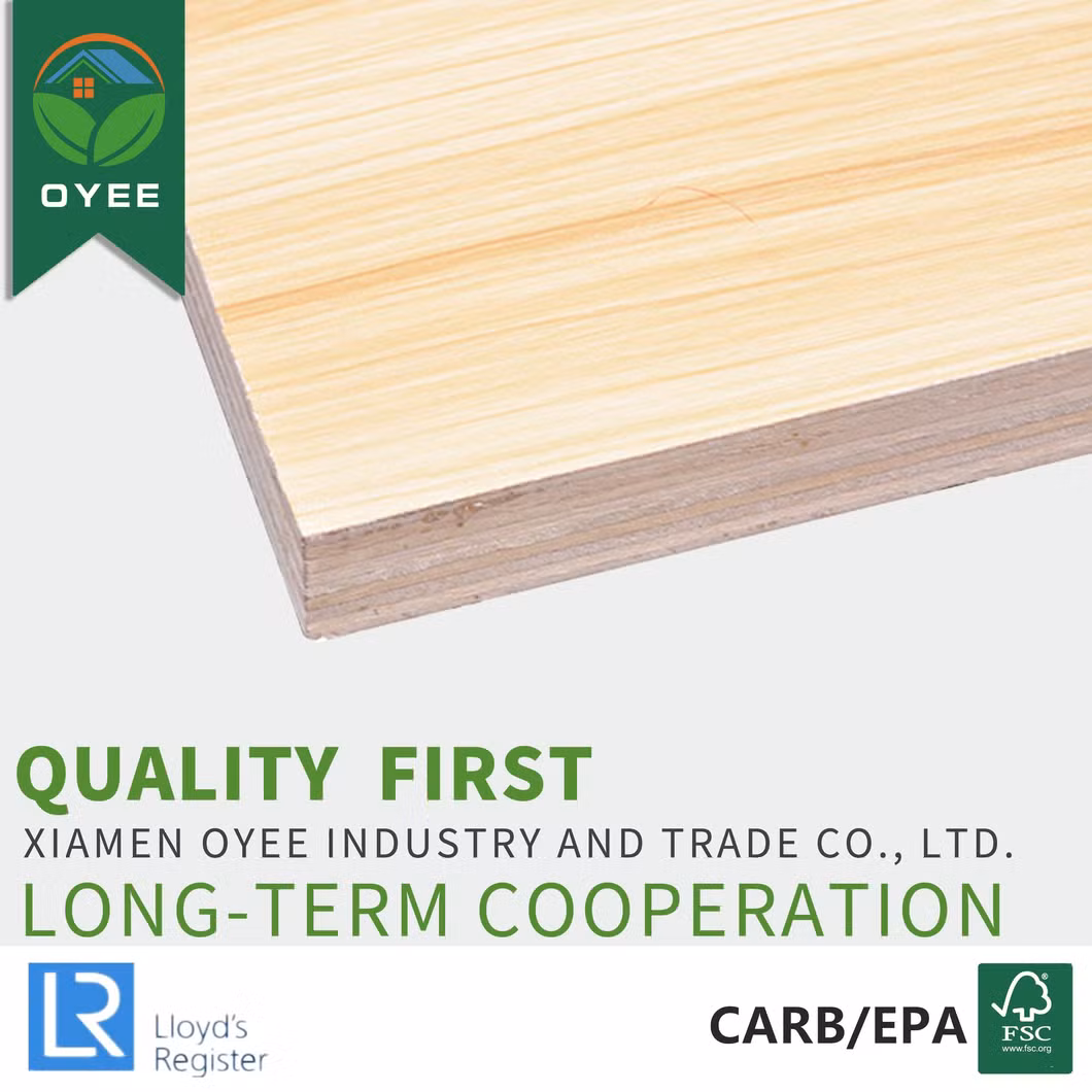 Oyeewood Plywood Supplier 18mm Melamine Plywood or MDF Good Materials for Furniture