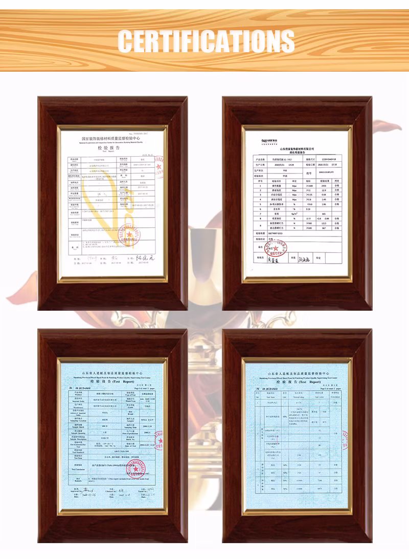 Customized HDF/MDF Wooden Melamine Door Skin with Good Price