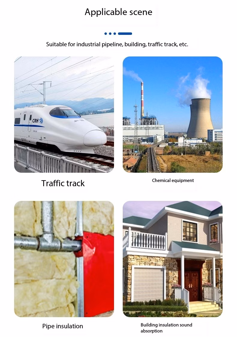 Marine Agricultural External Wall Fire Insulation Rock Wool Sandwich Board
