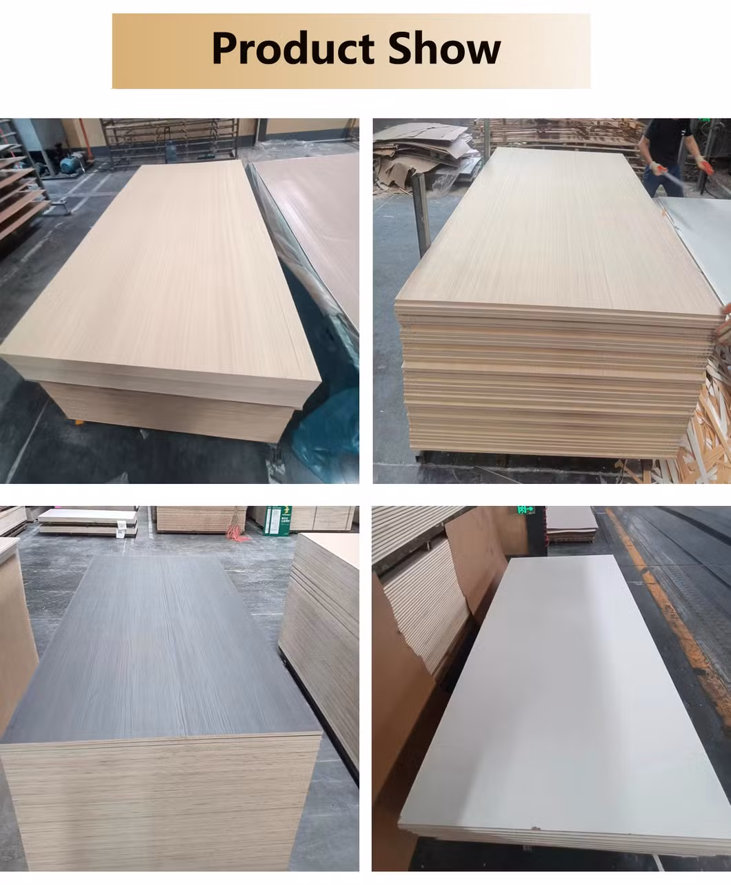 Wood Veneer Linyi Melamine Marine Faced Hardwood Veneer Commercial Board