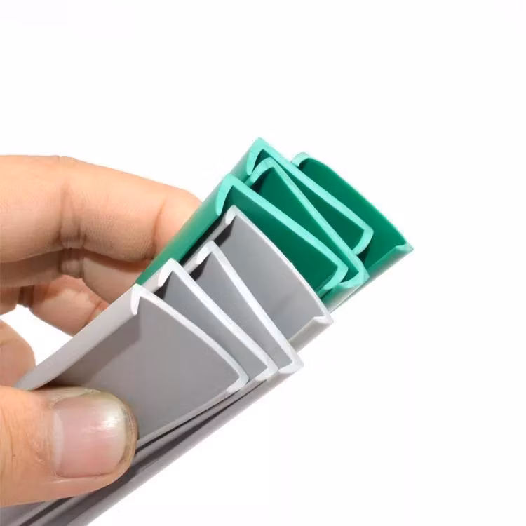 Flexible Plastic Table Plastic U Shape Banding Shaped Plastic Cabinet Molding Edging Channel Metal Tile PVC U Edge Trim