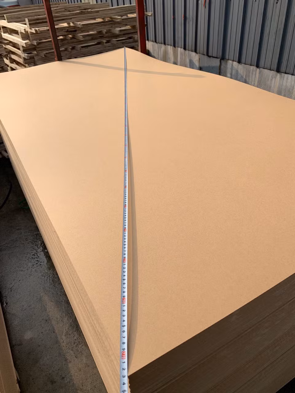 MDF HDF Door Skin Melamine Moulded Plywood for Door From Linyi Consmos Plywood Manufacturer