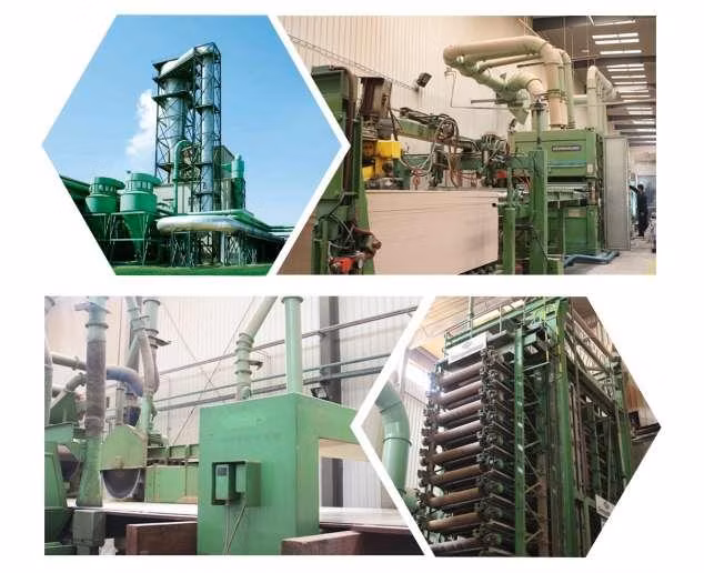 Green PP Plastic Film Faced Plywood Shuttering Marine Plywood