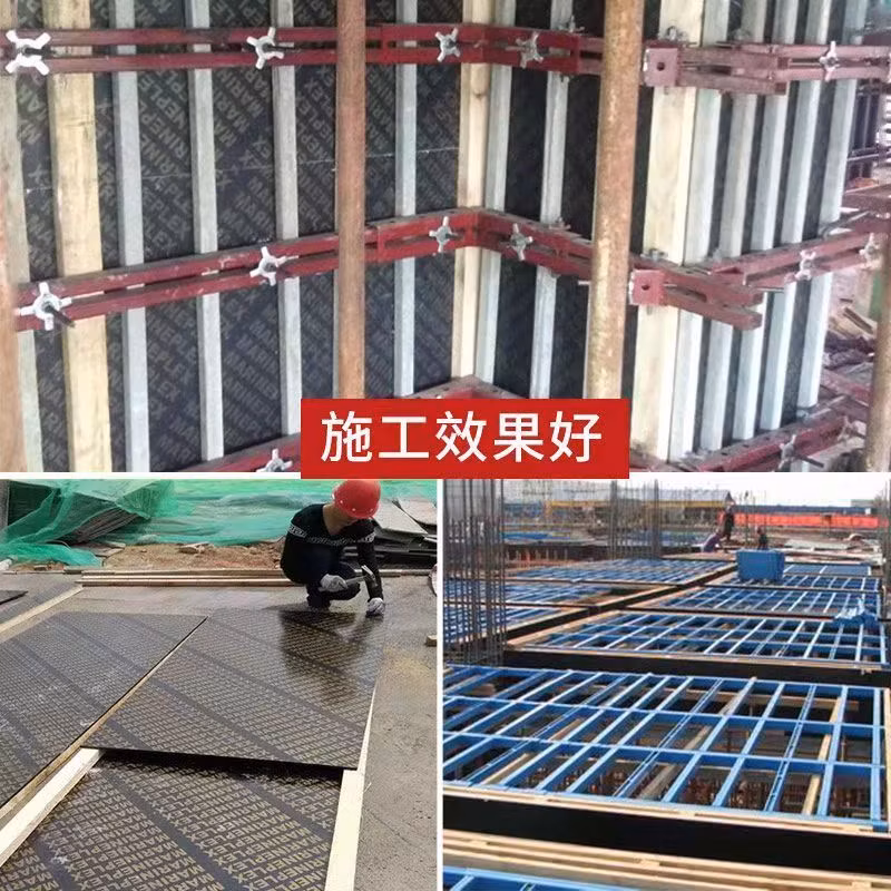 Green PP Plastic Film Faced Plywood Shuttering Marine Plywood