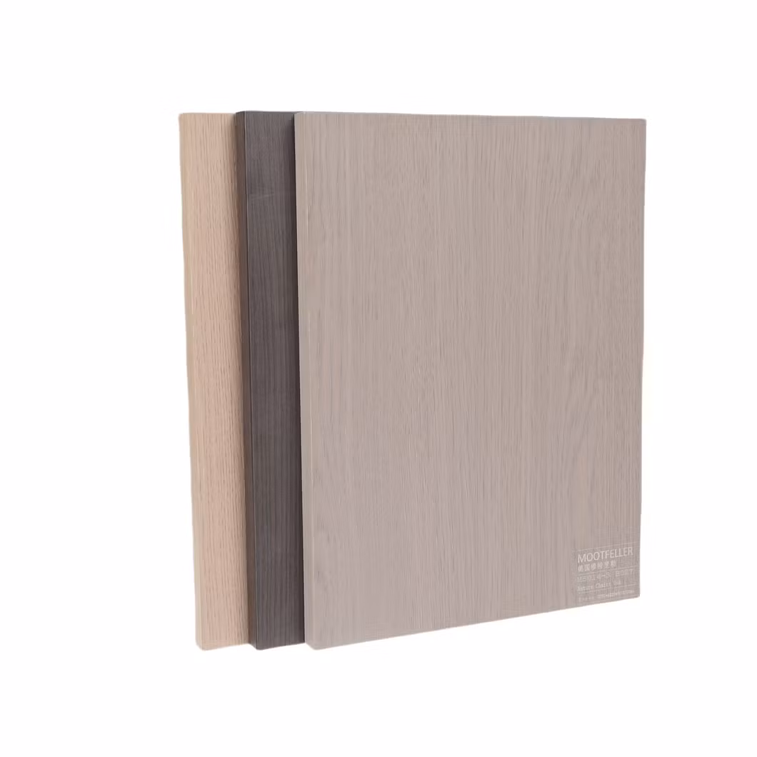 Hot Model Korea LG Brand Pet Sheet Surface MDF Particle Board for Cabinet Wardrobe Wall Panels