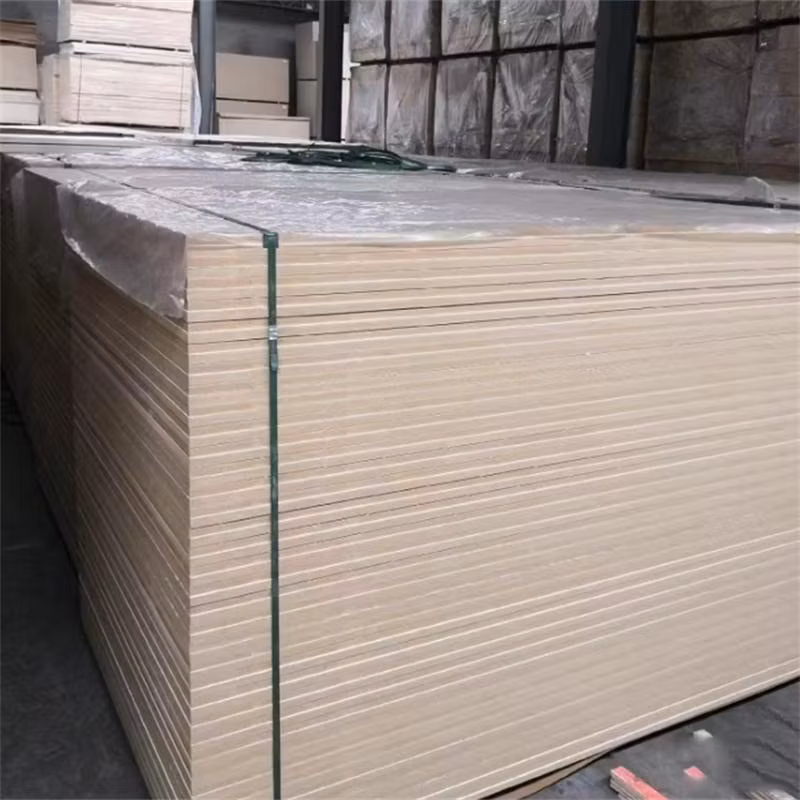 Wholesale 4*8 Feet E1 Grade Melamine Laminated MDF for Bedroom Furniture Decoration