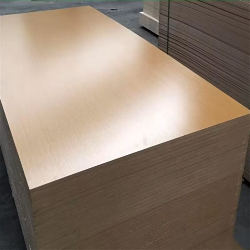 Wholesale 4*8 Feet E1 Grade Melamine Laminated MDF for Bedroom Furniture Decoration