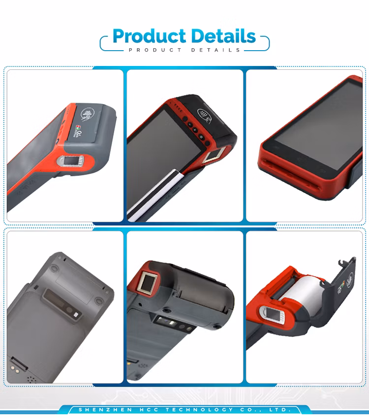 High Quality All in One 4G WiFi Portable Cash Register Handheld POS Terminal with Printer (HCC-Z100)