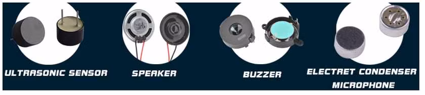 Ultrasonic Piezo Crystal Piezoelectric Plate Buzzer