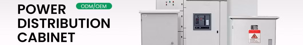 Green Storage Low-Voltage Electrical Products Factory China Dual Power Automatic Transfer Switch ATS Cabinet for Commercial Building