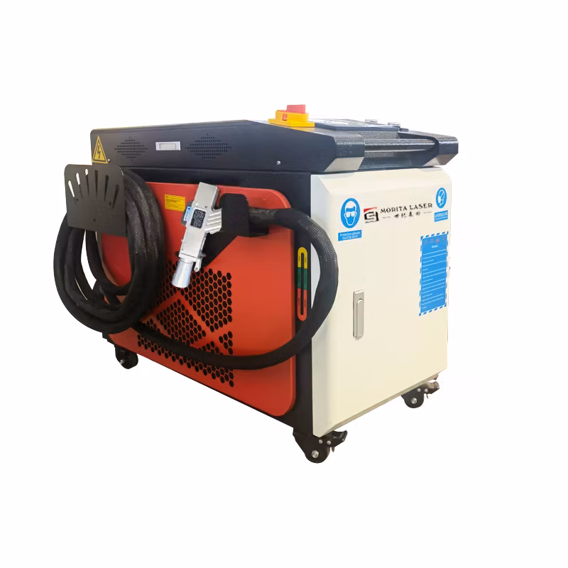 Metal Rust Removal Oxide Painting Coating Removal 1000W 1500W 2000W 3000W Laser Cleaning Machine