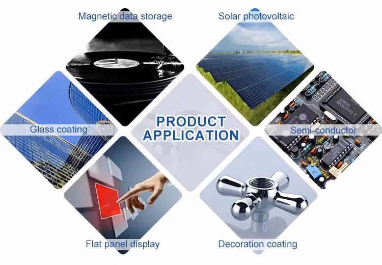 Customized TiO2 Targets Titanium Dioxide Ceramic Sputtering Target Customized Size