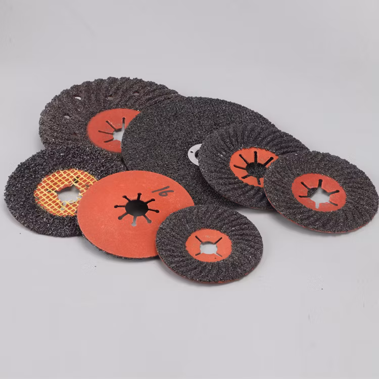 Aluminum Oxide Abrasive Fiber Metal Sanding Flap Disc for Polishing